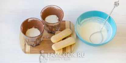 Шаг 12: тирамису в стакане