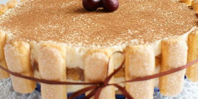 Рецепт Торта-мороженого Семифредо-Тирамису