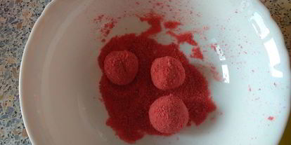 Шаг 5: трюфелей с клубникой