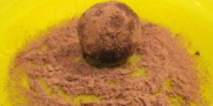 Шаг 4: трюфелей шоколадных