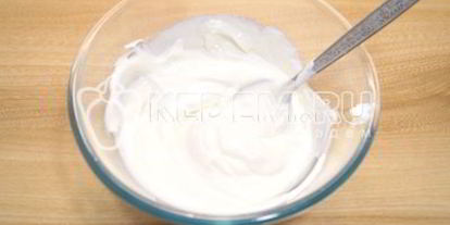 Шаг 2: творожного десерта с клубникой милано