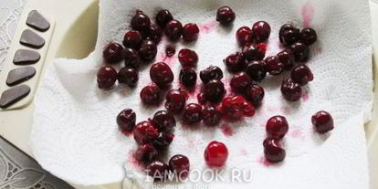 Шаг 8: вяленой вишни в духовке