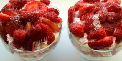 Шаг 6: клубничного десерта с зефиром