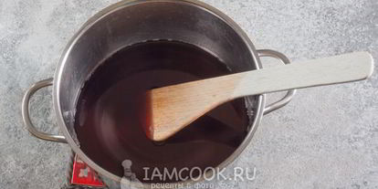 Шаг 4: желе иза красного вины