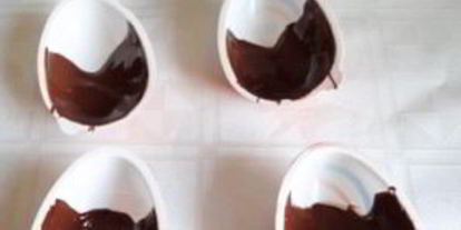 Шаг 1: желе в шоколаде