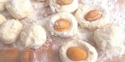 Шаг 12: абрикосовых клецек из вахау