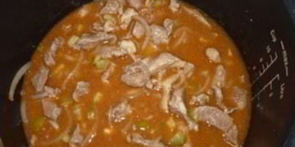 Шаг 2: азу из говядины в мультиварке