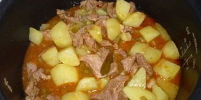 Шаг 4: азу из говядины в мультиварке