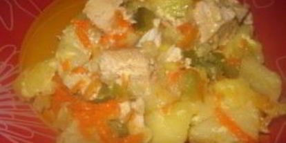 Шаг 5: азу из индейки