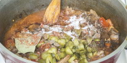 Шаг 3: азу из свинины