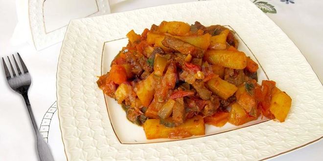 Рецепт азу по-татарски из говядины