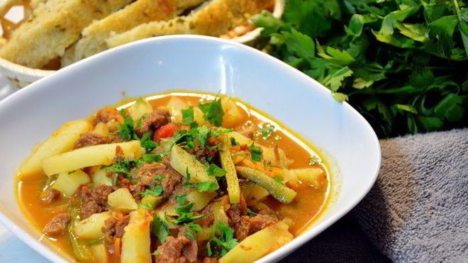 Рецепт Азу по-татарски в мультиварке