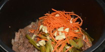 Шаг 7: азу по-татарски в мультиварке