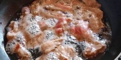 Шаг 1: азу со свининой