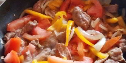 Шаг 2: азу со свининой