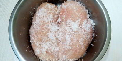 Шаг 4: бастурмы из куриной грудки