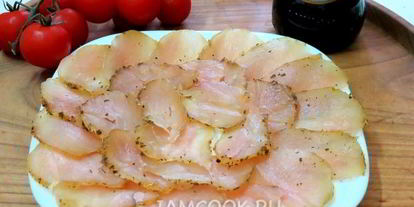 Шаг 10: бастурмы из куриной грудки