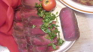 Рецепт Бастурмы