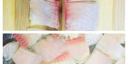 Шаг 1: бесбармачной лапши с рыбой в соусе песто