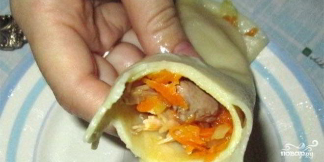 Рецепт бешбармака из курицы