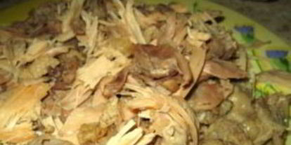 Шаг 3: бешбармака из курицы