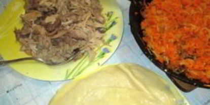 Шаг 7: бешбармака из курицы