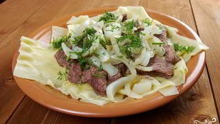 Рецепт Бешбармака по-киргизски