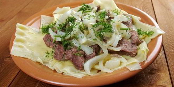 Рецепт бешбармака по-киргизски