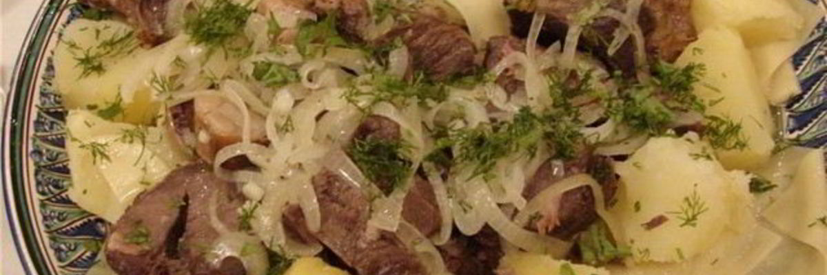 Рецепт Бешбармака с картошкой