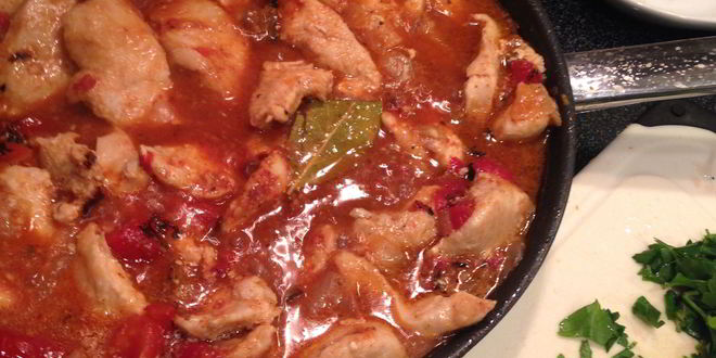 Рецепт Чахохбили из курицы по-грузински