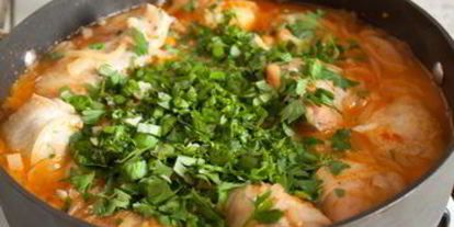 Шаг 7: чахохбили из курицы