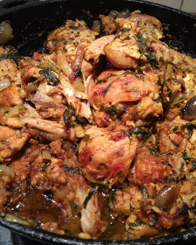 Рецепт чахохбили с курицей