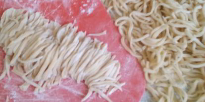 Шаг 1: домашней лапши с мясом