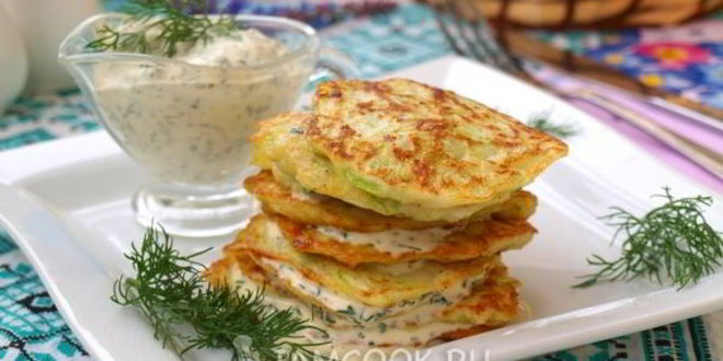 Рецепт Драников из кабачков