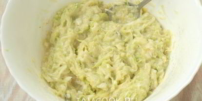 Шаг 4: драников из кабачков