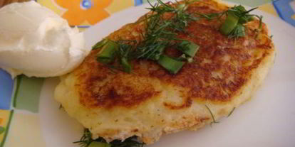 Шаг 4: драников иза картофельного пюре