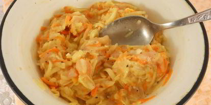 Шаг 3: драников из картофеля и тыквы с курицей