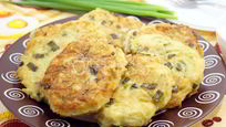 Рецепт Драников картофельных с зеленым луком