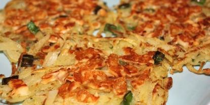 Шаг 5: драников с копченым сыром и луком