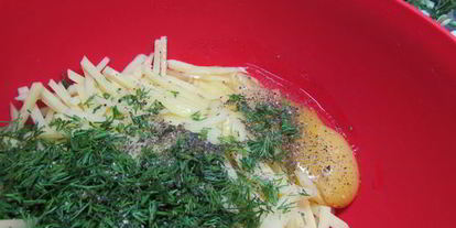 Шаг 3: драников с красной икрой