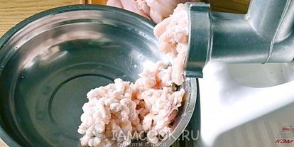 Шаг 3: драников с куриным фаршем