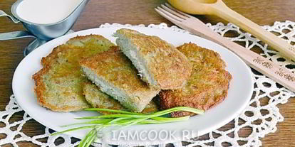 Шаг 13: драников с куриным фаршем