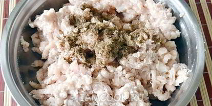 Шаг 4: драников с куриным фаршем