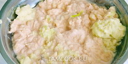 Шаг 7: драников с куриным фаршем