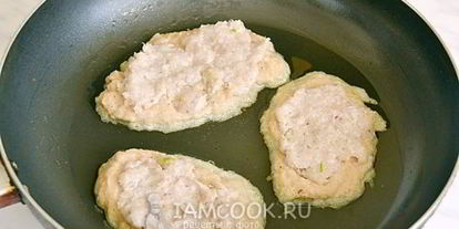 Шаг 11: драников с куриным фаршем