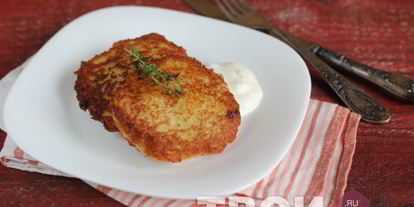 Шаг 6: драников с мясом