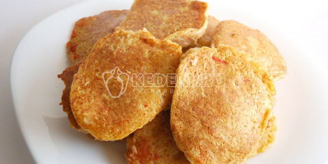 Рецепт драников с овощами