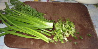 Шаг 2: драников с селедочным салатом