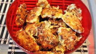 Рецепт Драников с телятиной и твердым сыром