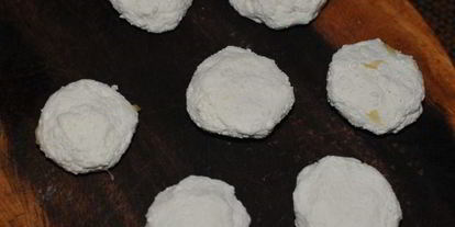 Шаг 1: драников с творожными шариками